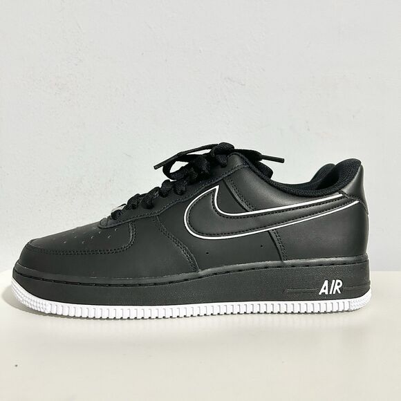 Nike Air Force 1 Low ‘07 “Black White” Men’s Size 9.5 Lifestyle Sneakers
